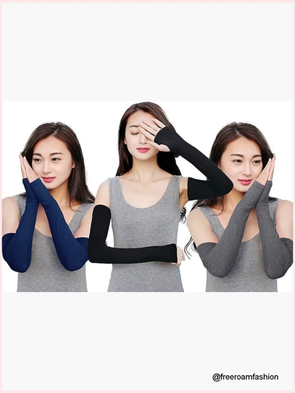 Fingerless Arm Warmers Sun UV